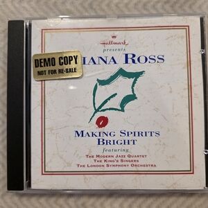 *3 for $10 Hallmark Presents Diana Ross Making Spirits Bright Christmas Music CD